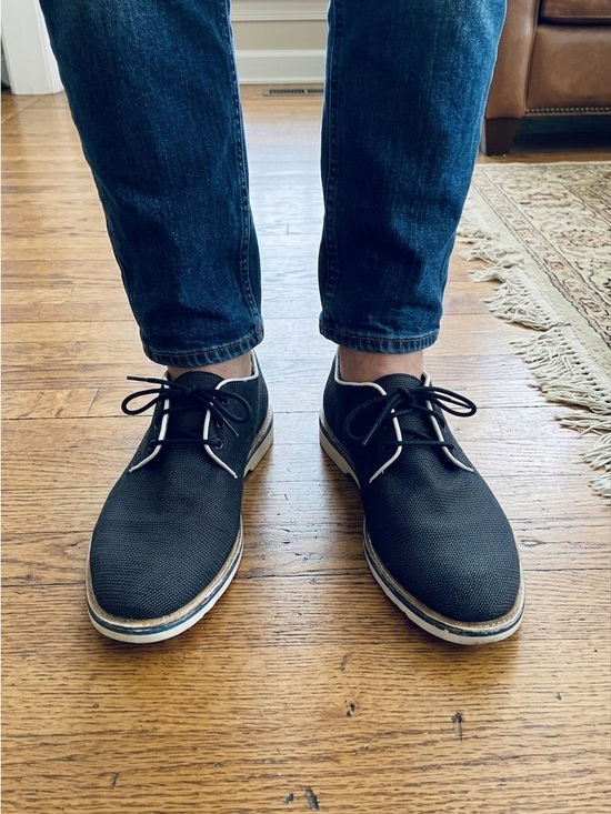 xray Other - Men's Black Derby Shoes with Contrast Trim - Classic Everyday Style